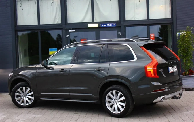 Volvo XC 90 cena 153000 przebieg: 140000, rok produkcji 2018 z Wyśmierzyce małe 631